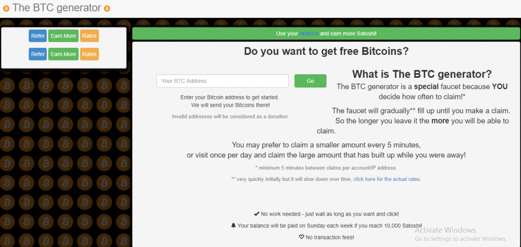 Bitcoin Generator Scam