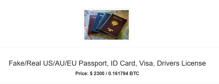 Fake passports