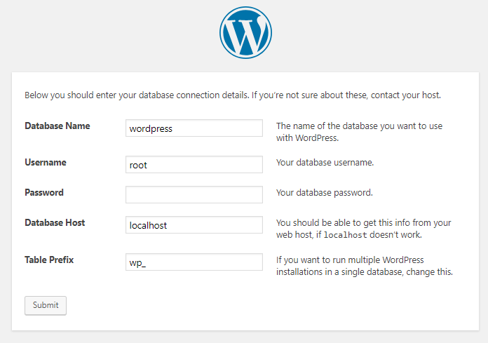 Database Information