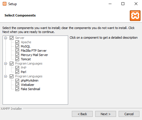 XAMPP Installer