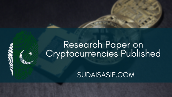 Research Paper on Cryptocurrencies Published
