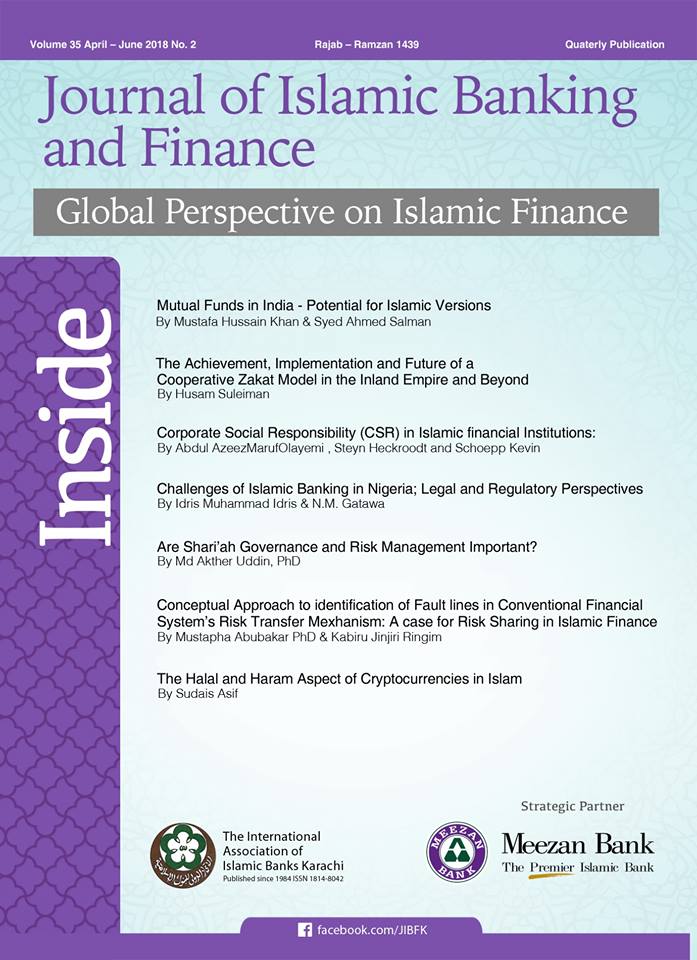 Journal of Islamic Banking and Finance